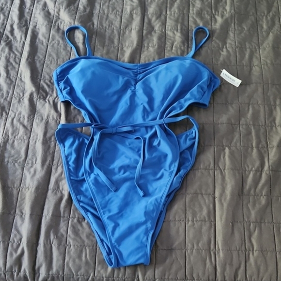 Adore Me Other - Adore Me Blue One Piece Swimsuit New With Tags XL CALYPSO cut